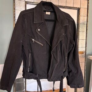 GAP Black Jean Jacket